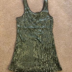Charlotte Russe sequin tank